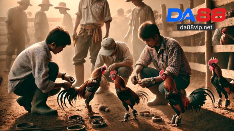 Đá Gà Cựa Sắt Miệt Vườn